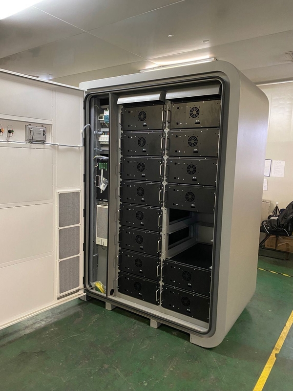 125 KW Außenflüssigkeitskühlung Energiespeichersystem Schrank für Rechenzentrum Backup