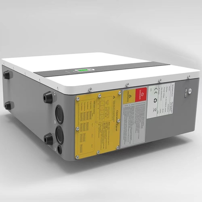 Li-Ionen LiFePO4 Solarenergie Speicherbatterie 51.2V 100ah 6000 Zyklen 536.3*464*180.5mm