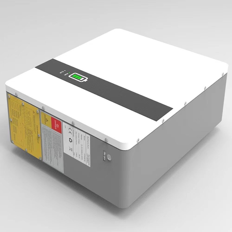 Li-Ionen LiFePO4 Solarenergie Speicherbatterie 51.2V 100ah 6000 Zyklen 536.3*464*180.5mm