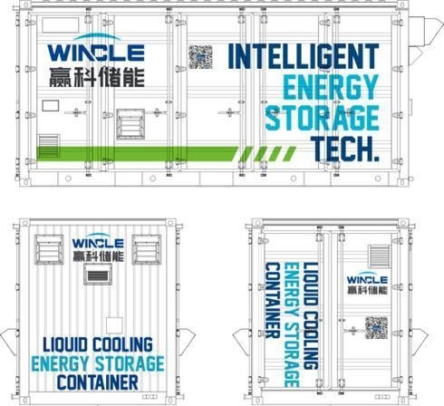 Un38.3 Zertifiziertes 20FT 3,44mwh Behälter-Batterie-Energiespeichersystem für die Speicherung von Solarenergie