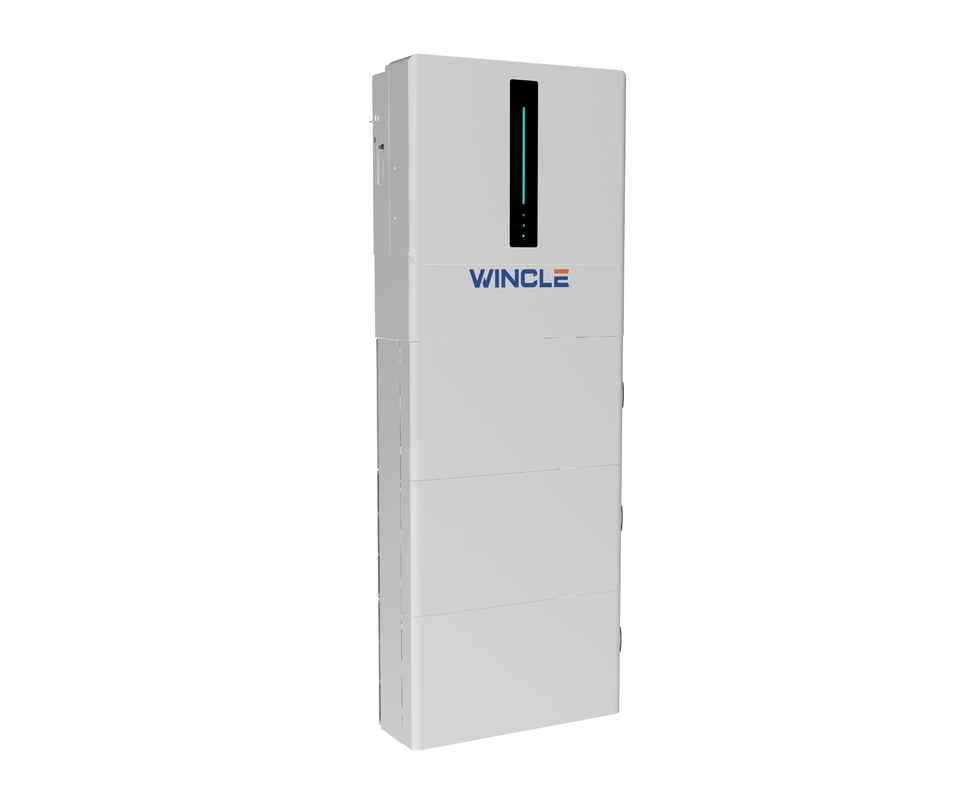All-in-one LFP-Batterie und Wechselrichter 600*1500*220mm Haushalts-Energiespeichersystem
