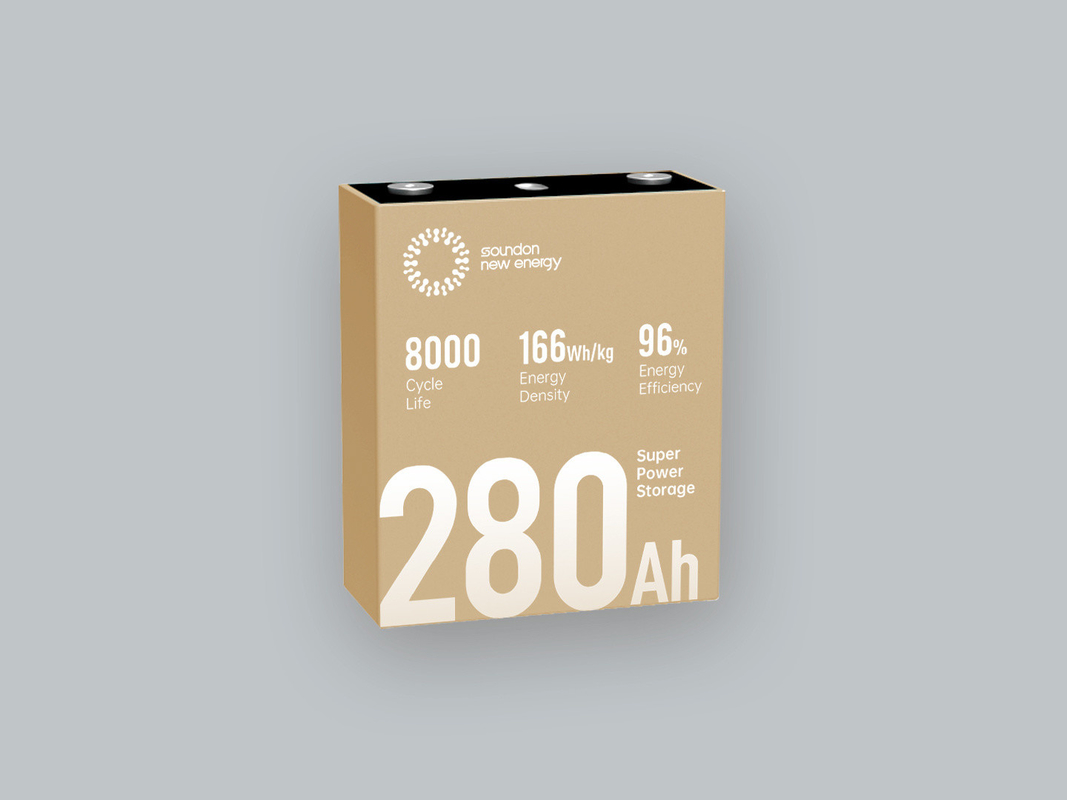 280ah LiFePO4-Batteriezelle für industrielle und kommerzielle Energiespeicher mit hoher Kapazität